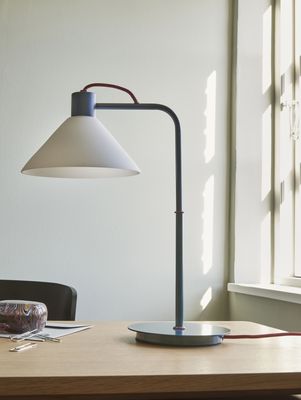 Hübsch Spot Bordslampa Blå