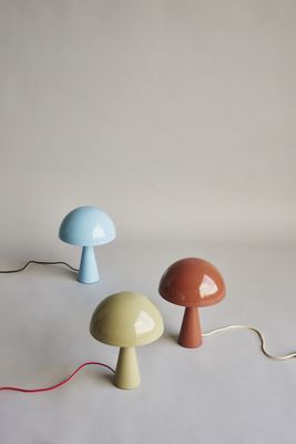 Hübsch Mush Bordslampa Mini Ljus Sand