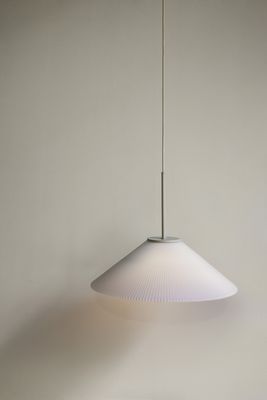 Hübsch Solid Pendellampa Vit/Sand