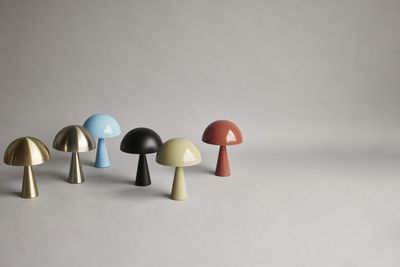 Hübsch Mush Bordslampa Mini Röd