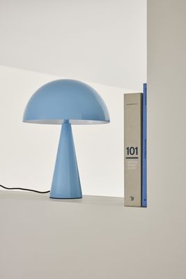 Hübsch Mush Bordslampa Mini Ljusblå