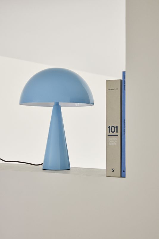Hübsch Mush Bordslampa Mini Ljusblå