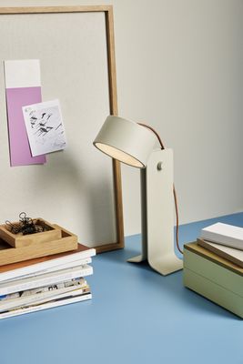 Hübsch Crea Bordslampa Sand