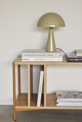 Hübsch Mush Bordslampa Mini Ljus Sand