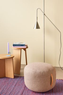 Hübsch Mochi Puff Ø50 Brun