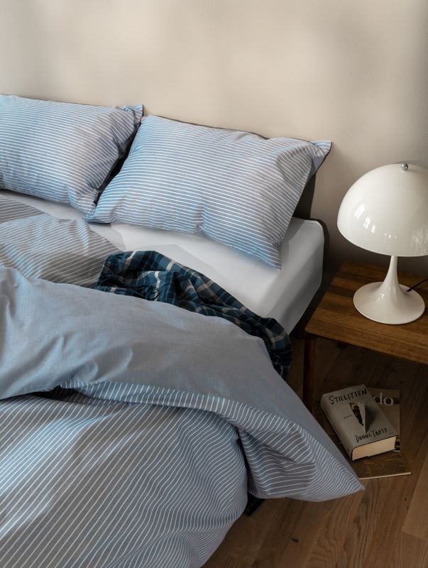 Høie Hugo påslakanset mörk denimblå 150x210 cm 2 delar