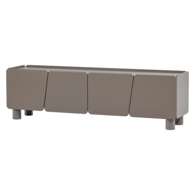 WOOOD ROOT TV-bänk 200 cm i Truffle brun