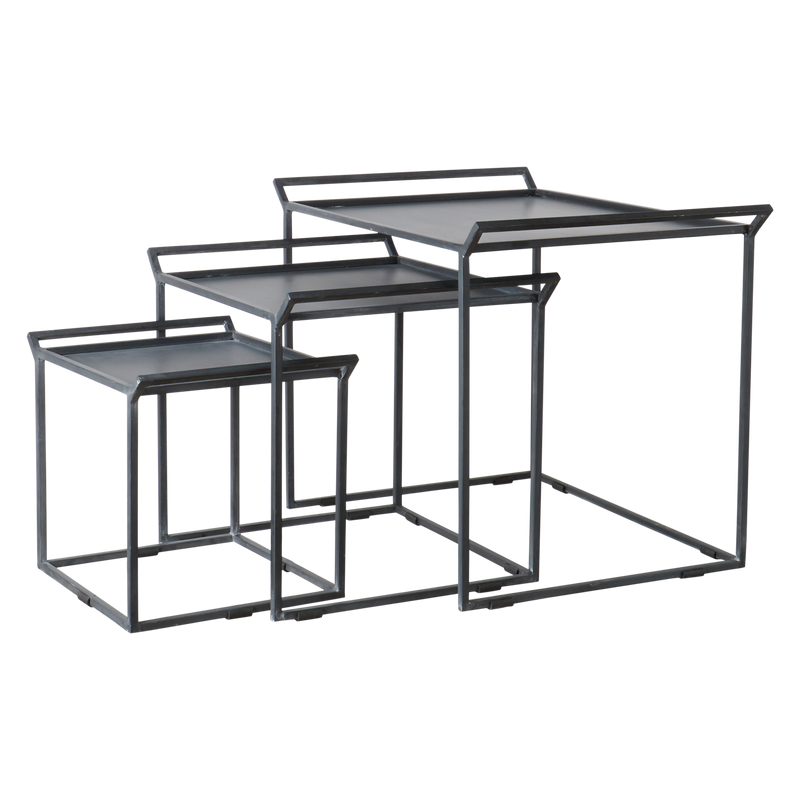 Affari of Sweden THOMAS Satsbord, set om 3, Grå