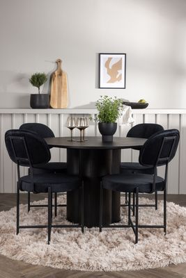 Venture Home Matgrupp Olivia med stolarna Stella