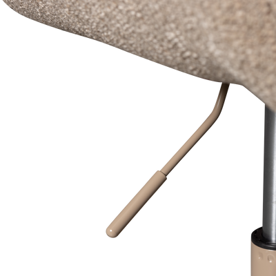 WOOOD Marten Höjdjusterbar Matstol Sand