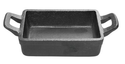 Ronneby Bruk, Mini Rektangulär Portionsform Gjutjärn 11x8 cm