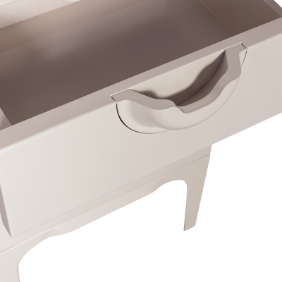 WOOOD MERGE Byrå med 4 Lådor i Eucalyptusträ Greige