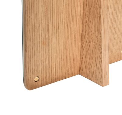 Hübsch Smize Bordsspegel Naturell 25x9xh30cm