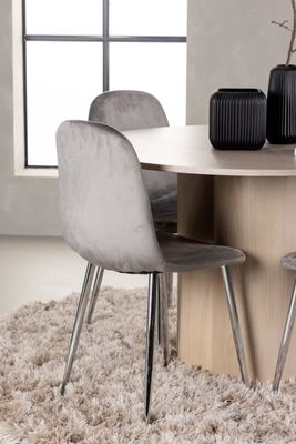 Venture Home Matgrupp Olivia med Stolarna Eva