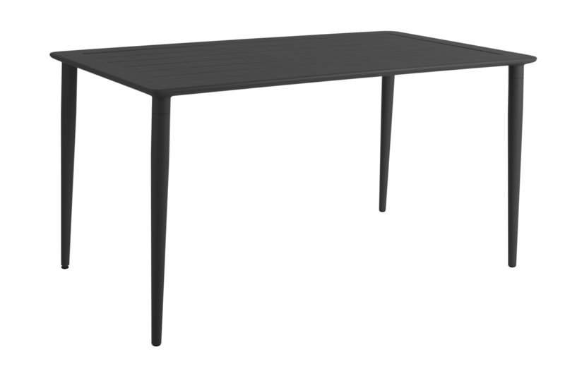 Brafab Nimes matbord 78x140 cm antracit