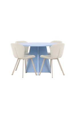 Venture Home Matbord Bootcut med Lilja Stol