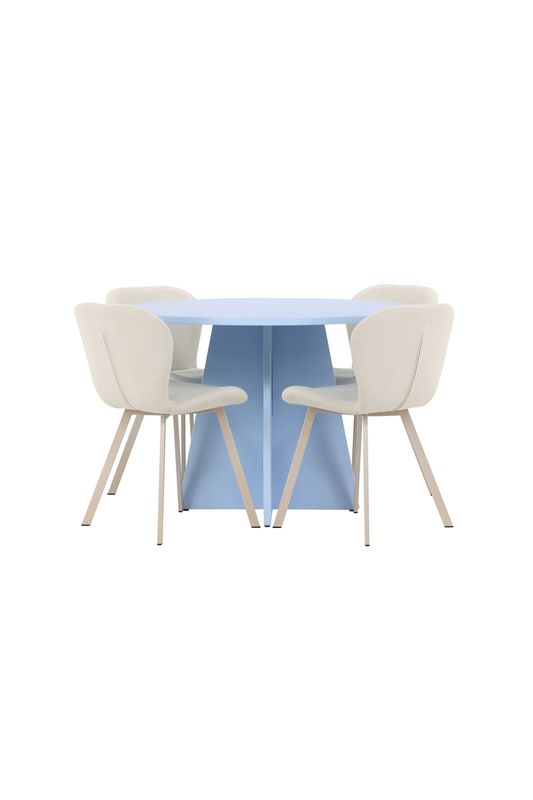 Venture Home Matbord Bootcut med Lilja Stol