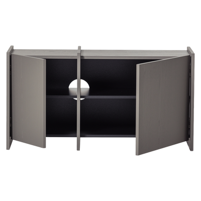 WOOOD BROCK TV-bänk 102 cm Askfanér Varmgrå