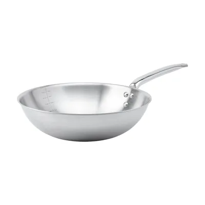 De Buyer Alchimy wok rostfritt stål Ø32 cm