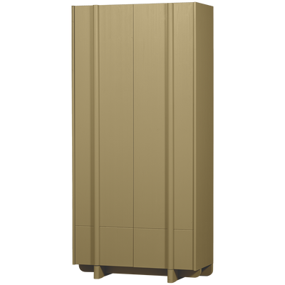 WOOOD BASU Förvaringsskåp i Mossgrön Furu [FSC]