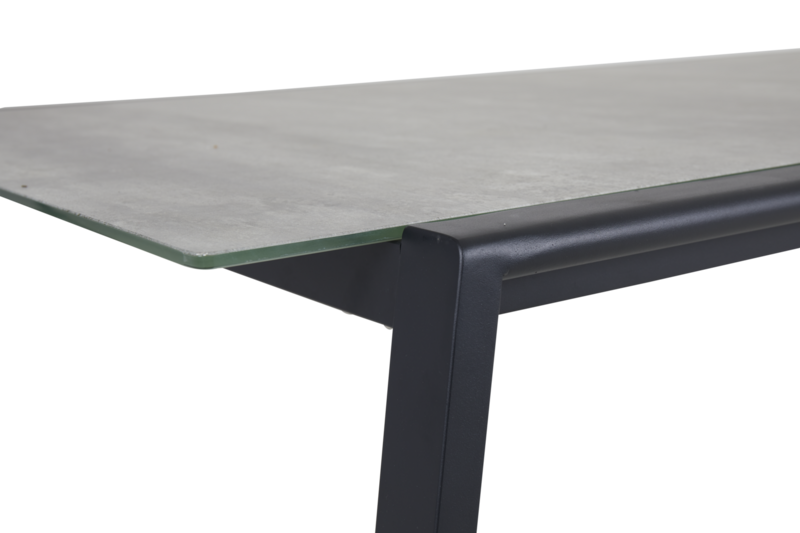 Brafab Lyra Matbord 100x220 cm med Glas