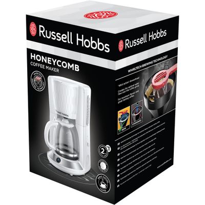 Russel Hobbs Kaffebryggare 27010-56 Honeycomb White