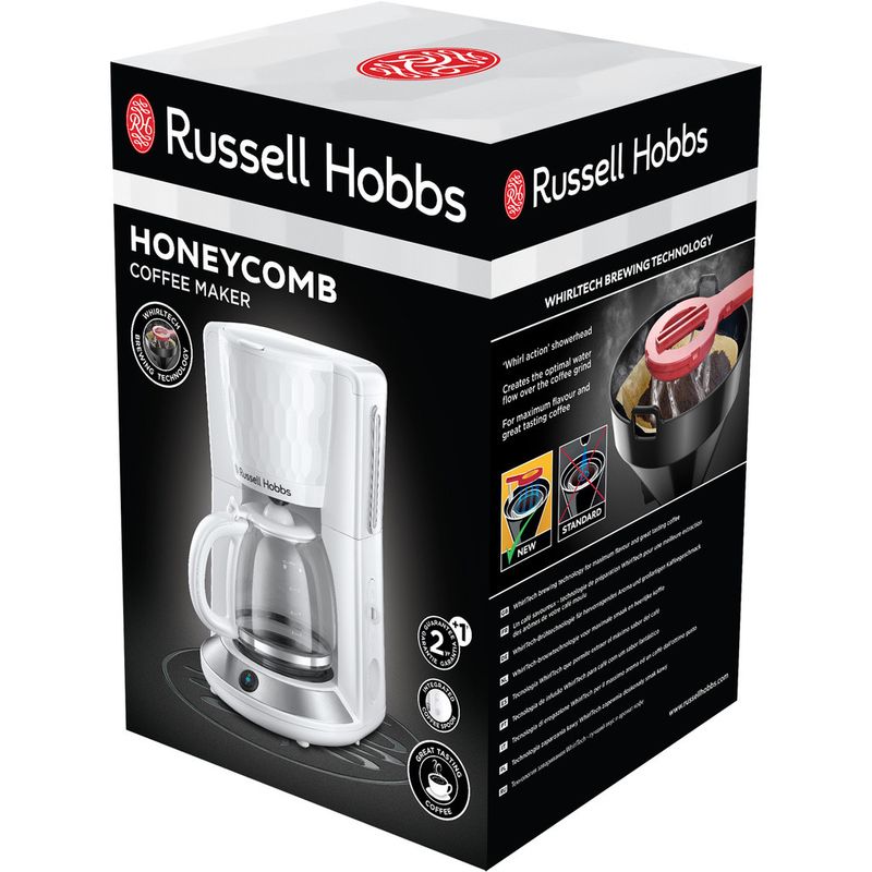 Russel Hobbs Kaffebryggare 27010-56 Honeycomb White