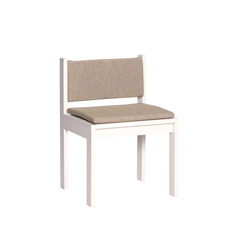 Hübsch Haus Matstol Beige 55x51xh81cm