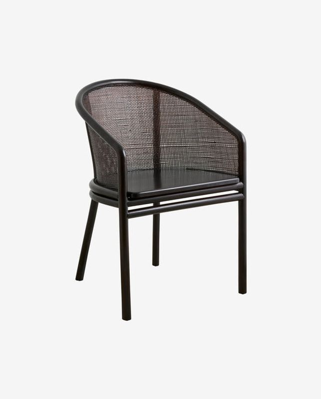 Nordal MOSSO Matstol, Mörkbrun