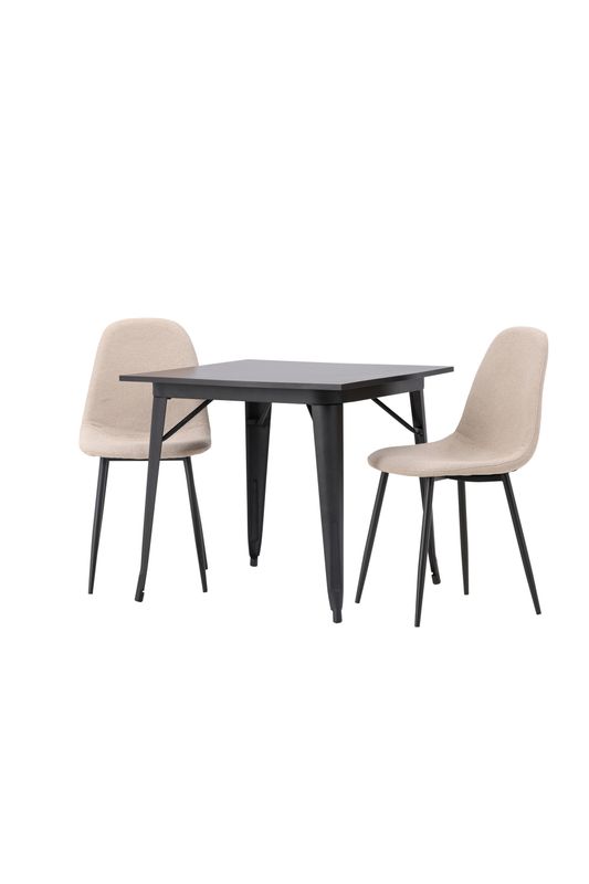 Venture Home Matgrupp Tempe med stolarna Polar