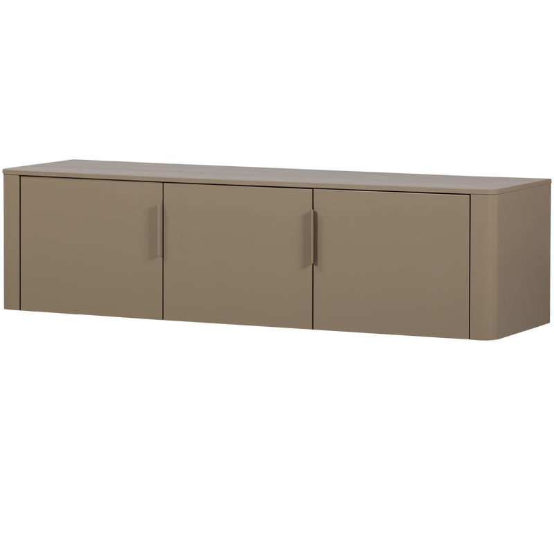 WOOOD Gunnar TV-bänk 154 cm i furu, lerfärgad