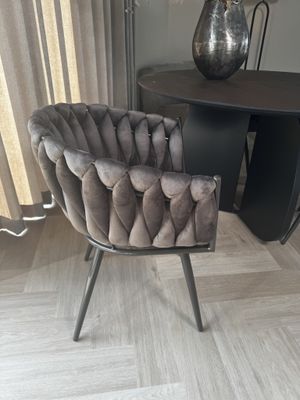 Homerebels Matstol taupe