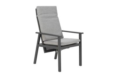 Brafab Samvaro positionsstol med hög rygg Antracit / Pearl Grey