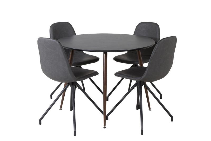 Venture Home Matgrupp Plaza med stolarna Polar