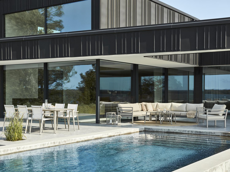 Brafab Nimes Matbord 97x200 cm Khaki