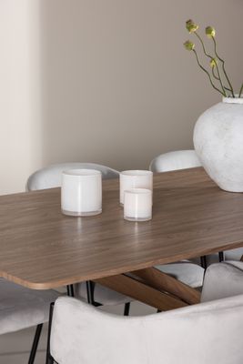 Venture Home Piazza Matbord med Evelina Matstol