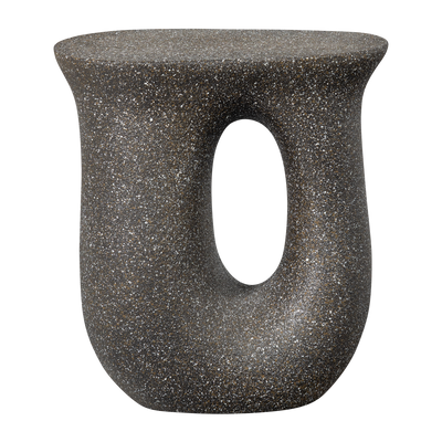 WOOOD Moson Sidobord med Svarta Stänk 2 st