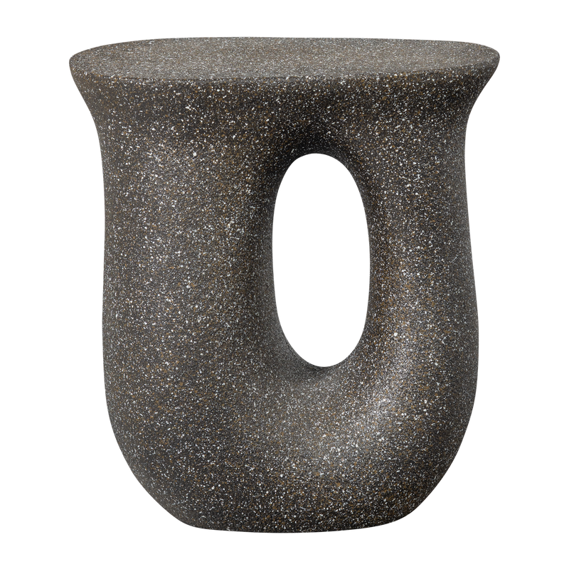 WOOOD Moson Sidobord med Svarta Stänk 2 st