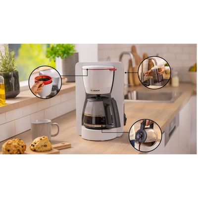 Bosch Kaffebryggare TKA2M111 Vit 1200Watt