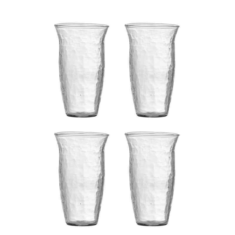 Bloomingville Asha Dricksglas, Clear, Recycled Glas, 8 pack
