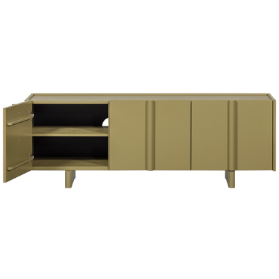 WOOOD BASU TV-bänk 152 cm Furu Moss [FSC]