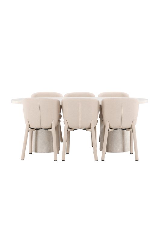 Venture Home Matbord Narvik med Astoria Stol