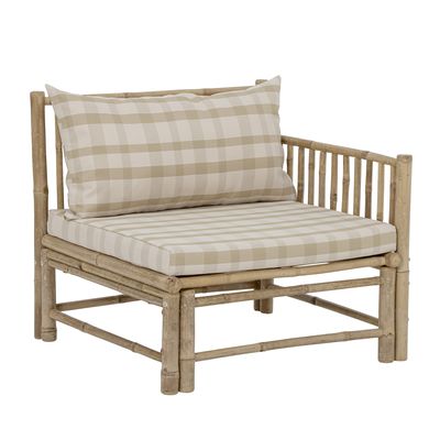 Bloomingville Korfu Modulsoffa Höger Hörn, Natur, Bambu