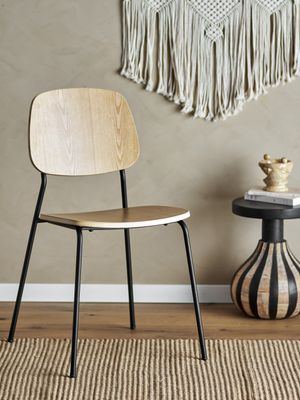 Bloomingville Monza Matstol, Natur, Plywood, L45xH83xW52 cm