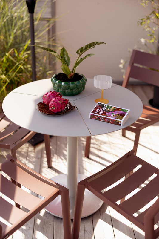 Brafab Peace Bistro cafebord 80 cm Light Grey