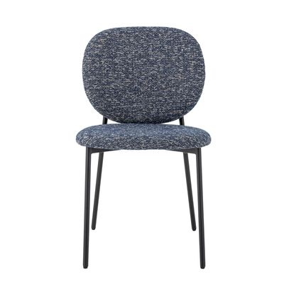 Bloomingville Percey Matstol, Blå, FSC®100% Plywood, L56xH82xW47 cm