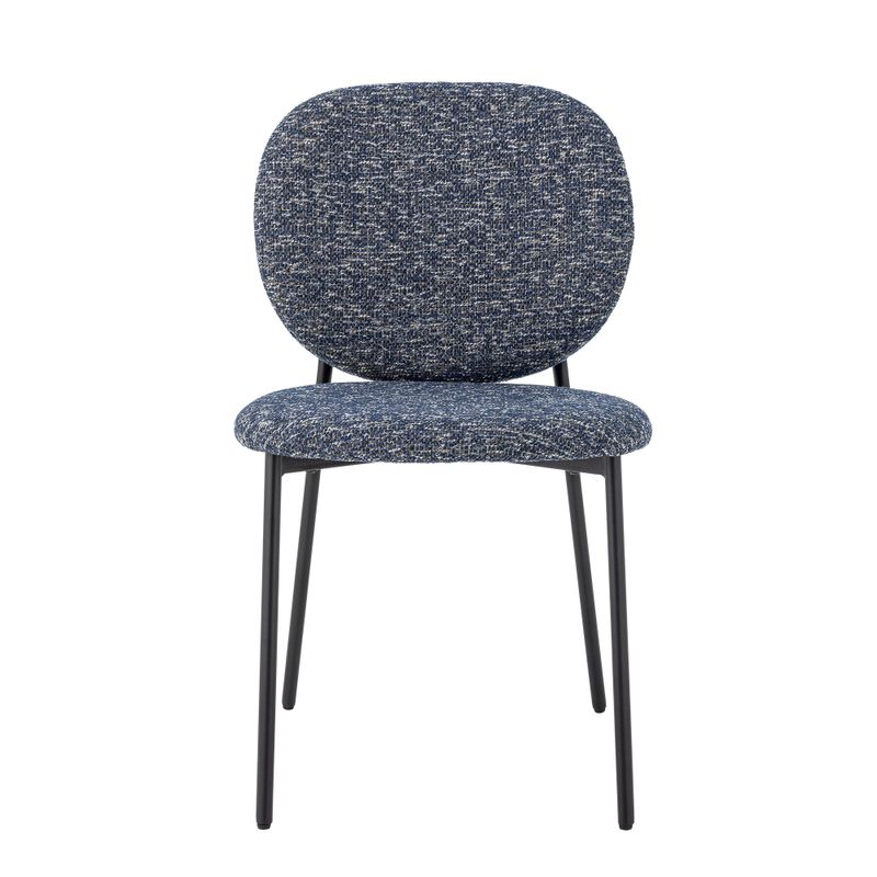 Bloomingville Percey Matstol, Blå, FSC®100% Plywood, L56xH82xW47 cm