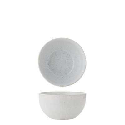 Bloomingville Addison Skål, Vit, Stengods - 6-pack