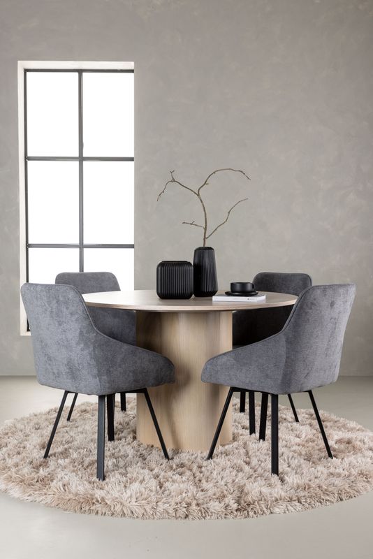 Venture Home Matgrupp Olivia med Stolar Rosie