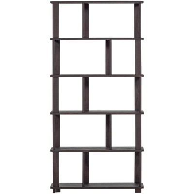 WOOOD Riss Bokhylla Ek Mystic Brun 186x90 cm